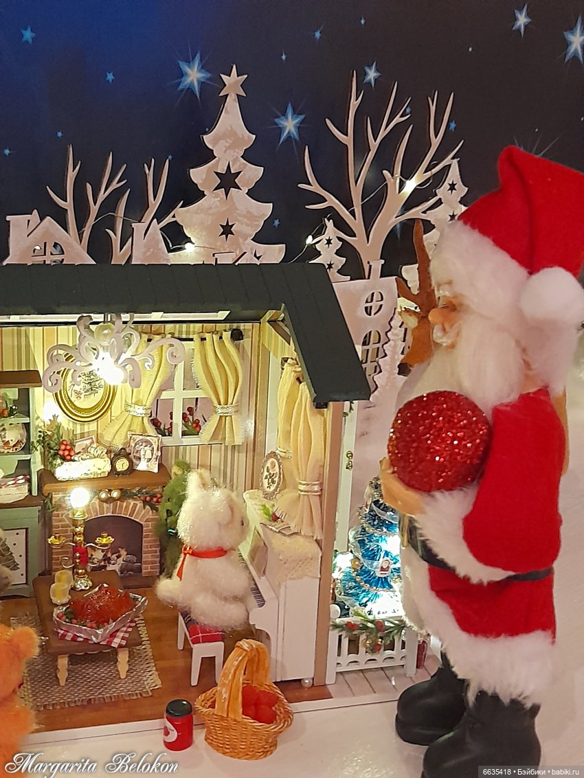 Весёлого Рождества — Домашние фото авторских игрушек: Тедди