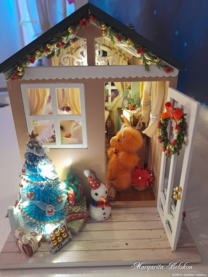 Весёлого Рождества — Домашние фото авторских игрушек: Тедди (фото 8)