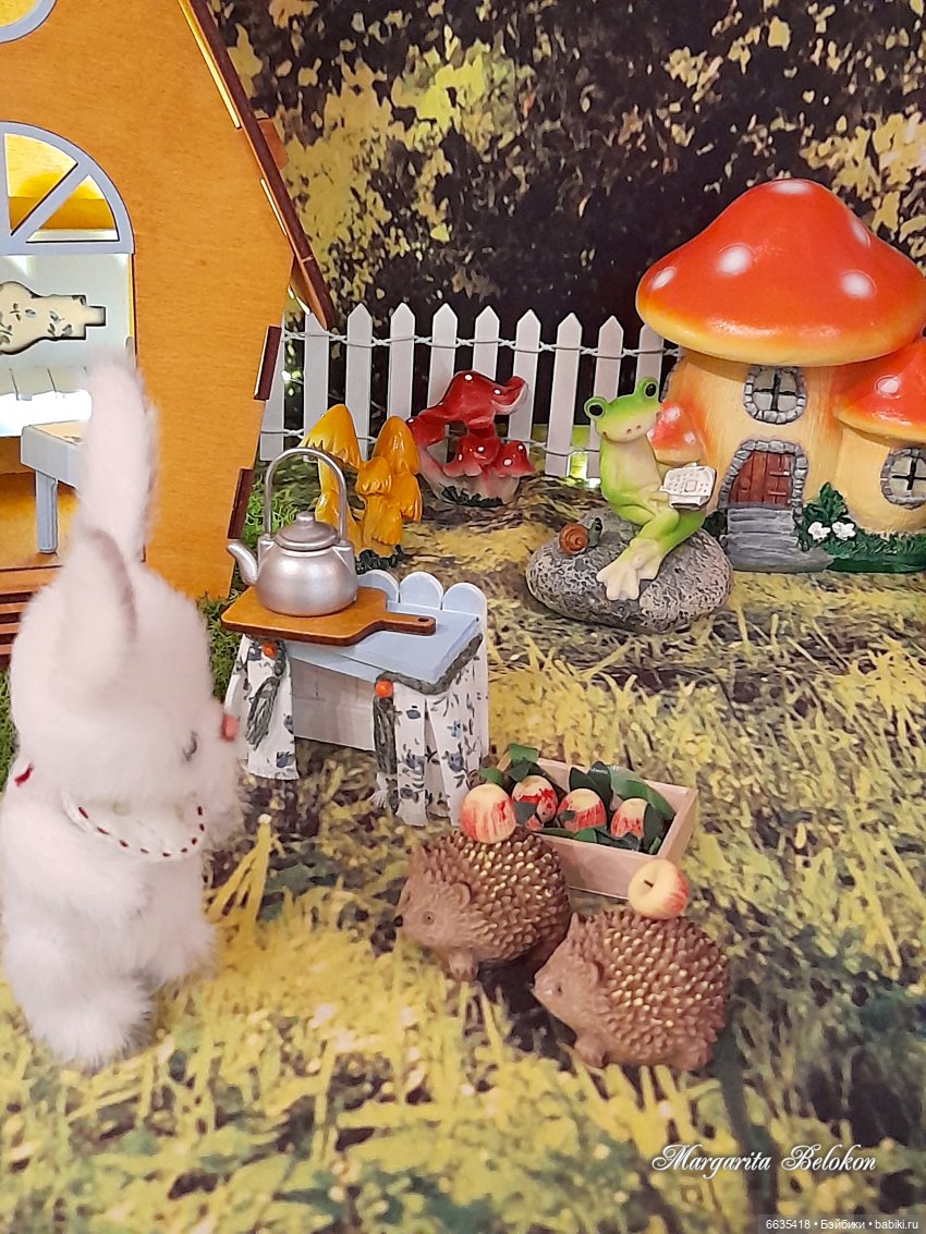 Поселение «На опушке леса». Глава 1 – Как живёт Пушок