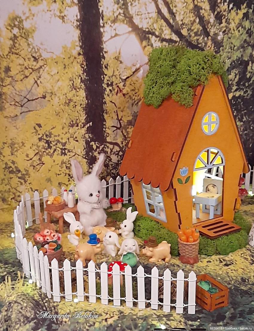 Поселение «На опушке леса». Глава 1 – Как живёт Пушок