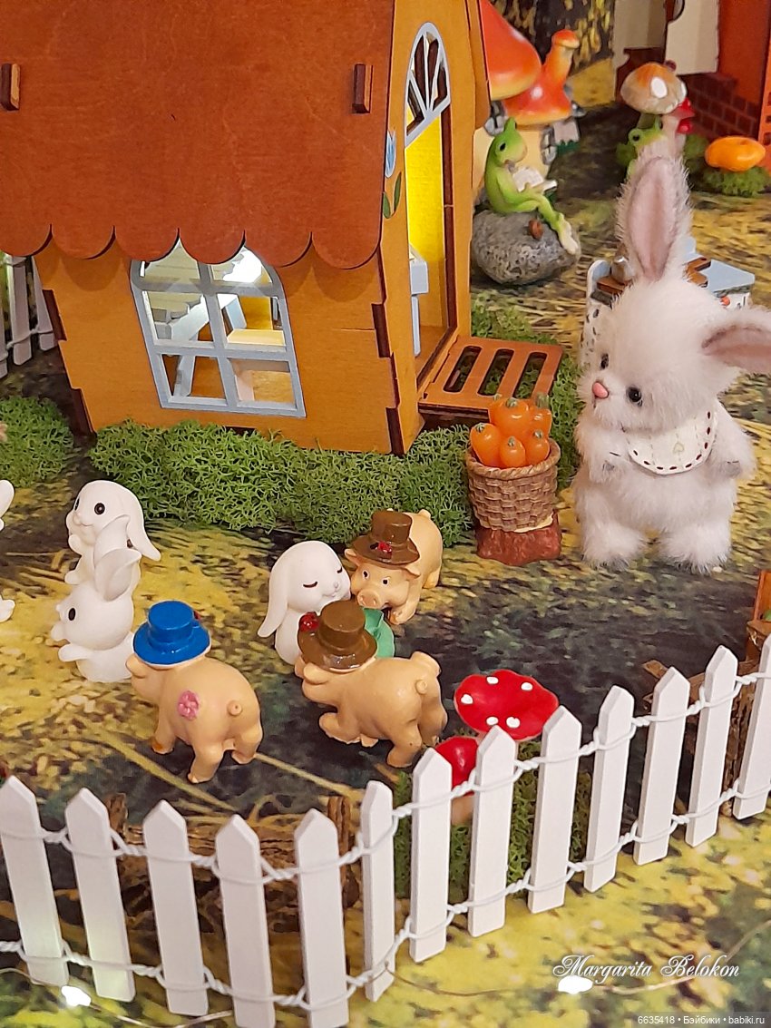 Поселение «На опушке леса». Глава 1 – Как живёт Пушок