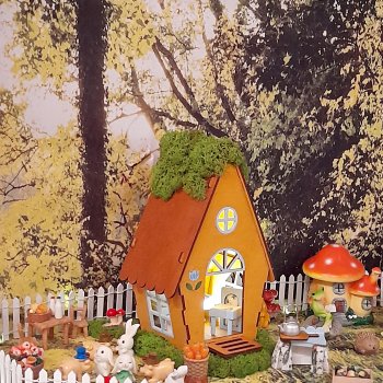 Поселение «На опушке леса». Глава 1 – Как живёт Пушок.