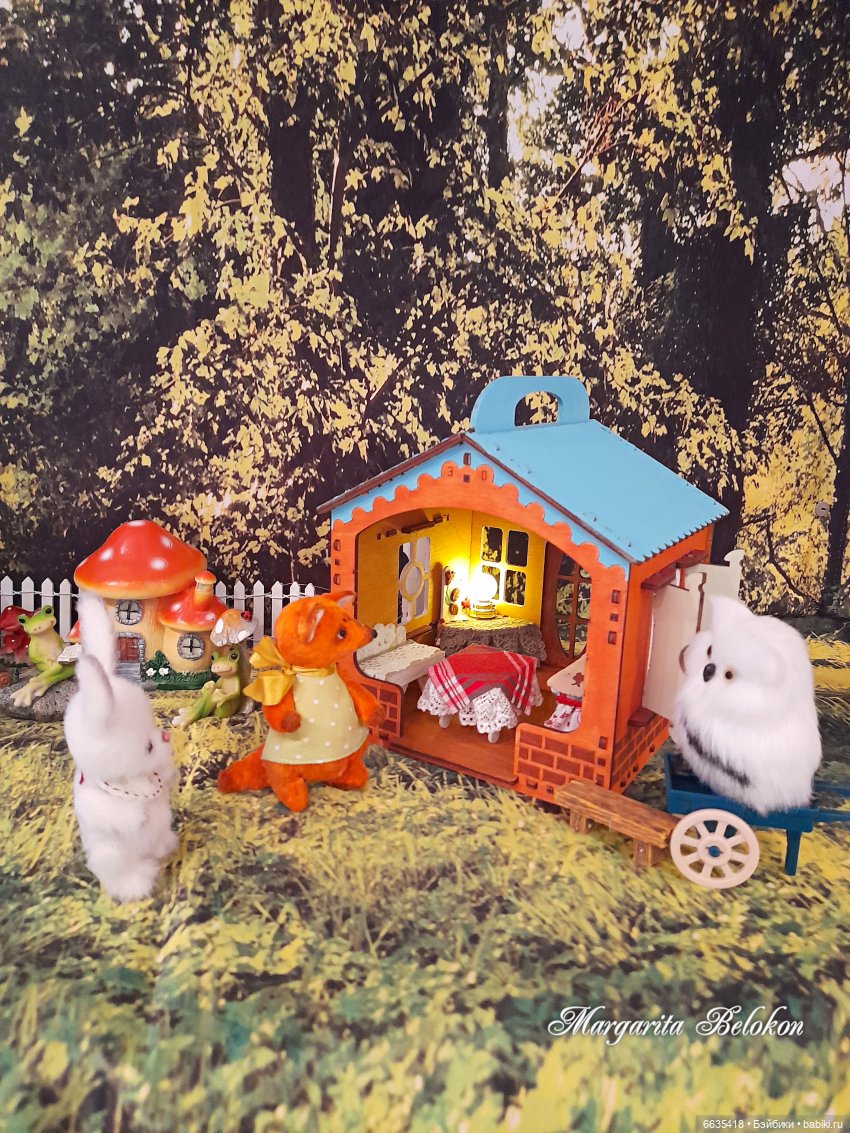 Поселение «На опушке леса». Глава 2 – Пушок ищет соседей