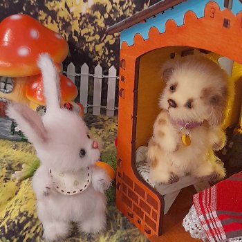 Поселение «На опушке леса». Глава 2 – Пушок ищет соседей.