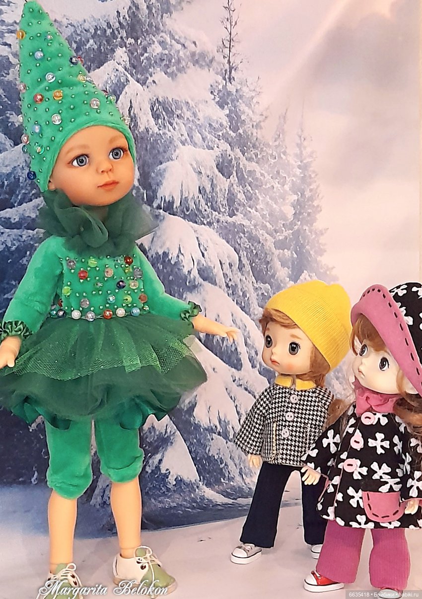 Сказка про ёлочку — Куклы Paola Reina (Паола Рейна): новинки