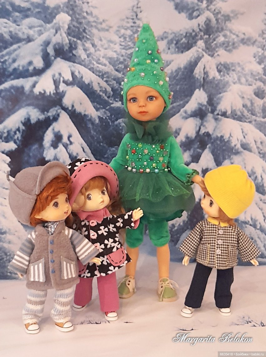 Сказка про ёлочку — Куклы Paola Reina (Паола Рейна): новинки