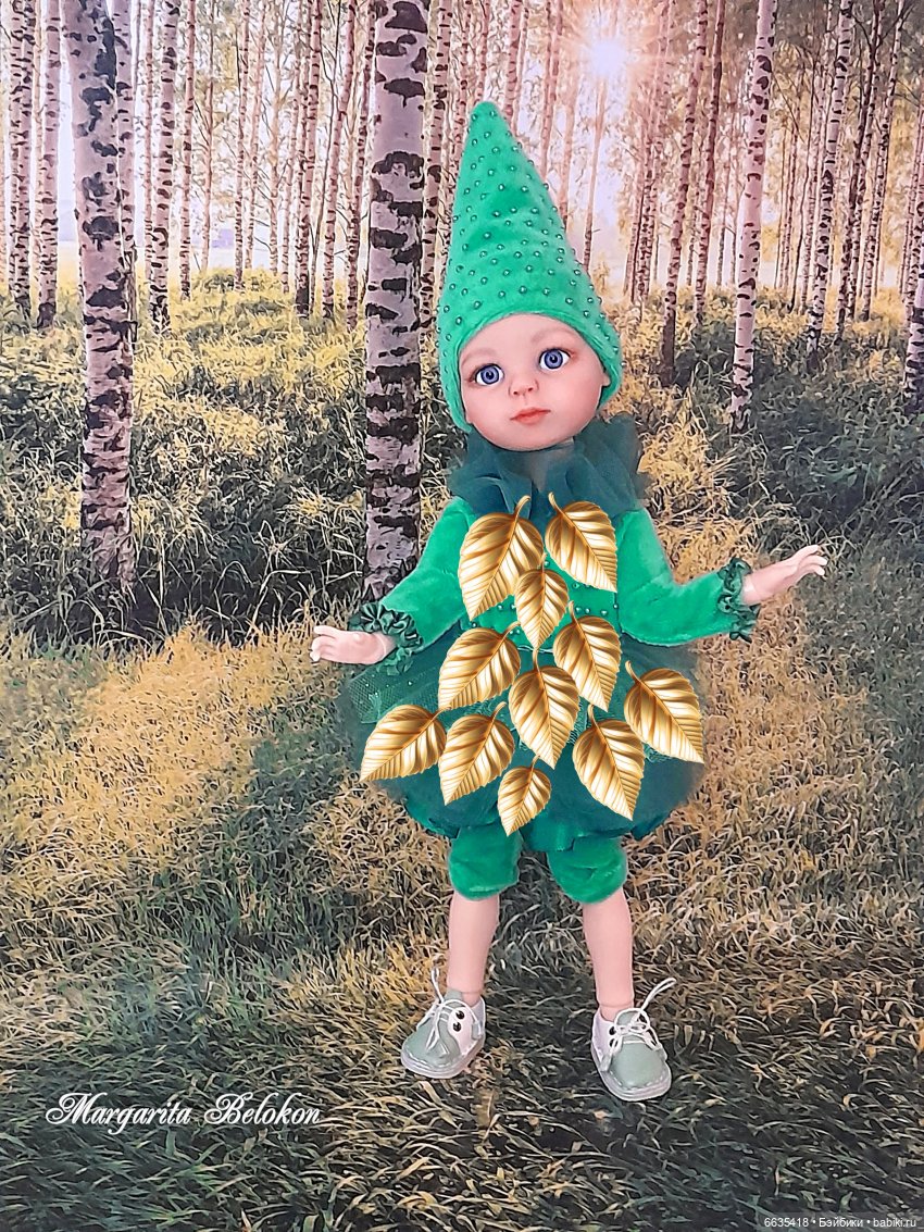 Сказка про ёлочку — Куклы Paola Reina (Паола Рейна): новинки (фото 3)