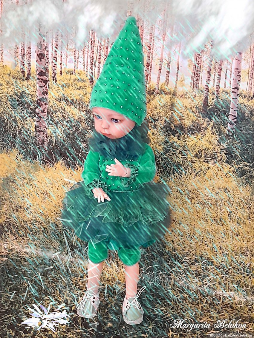 Сказка про ёлочку — Куклы Paola Reina (Паола Рейна): новинки (фото 10)