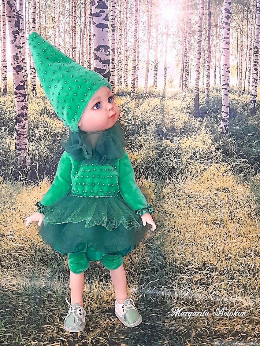 Сказка про ёлочку — Куклы Paola Reina (Паола Рейна): новинки (фото 2)