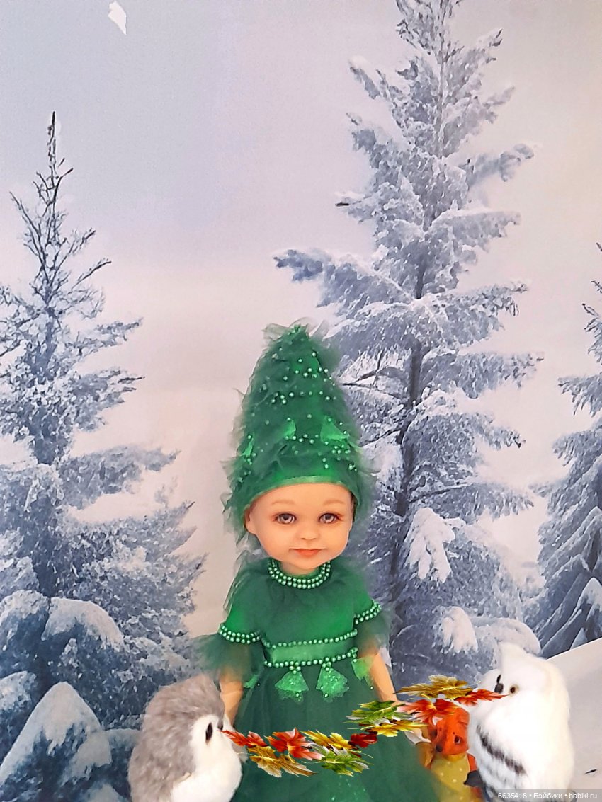 В лесу родилась ёлочка, в лесу она росла