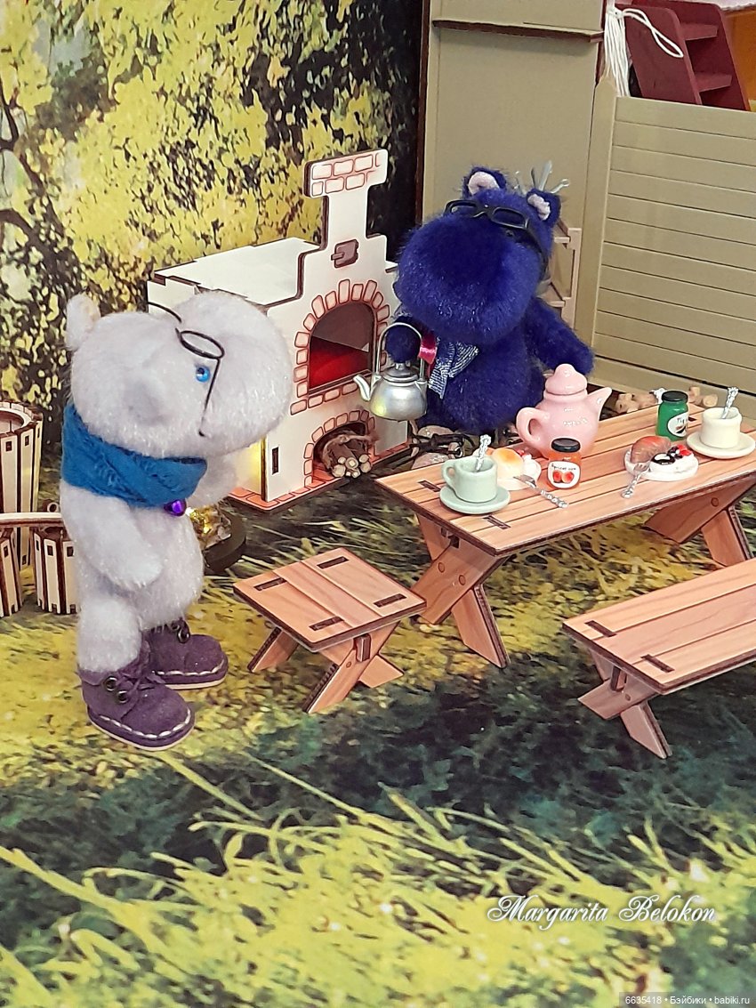 Дружба — это дар — Авторские мишки Тедди и друзья: фото (фото 7)