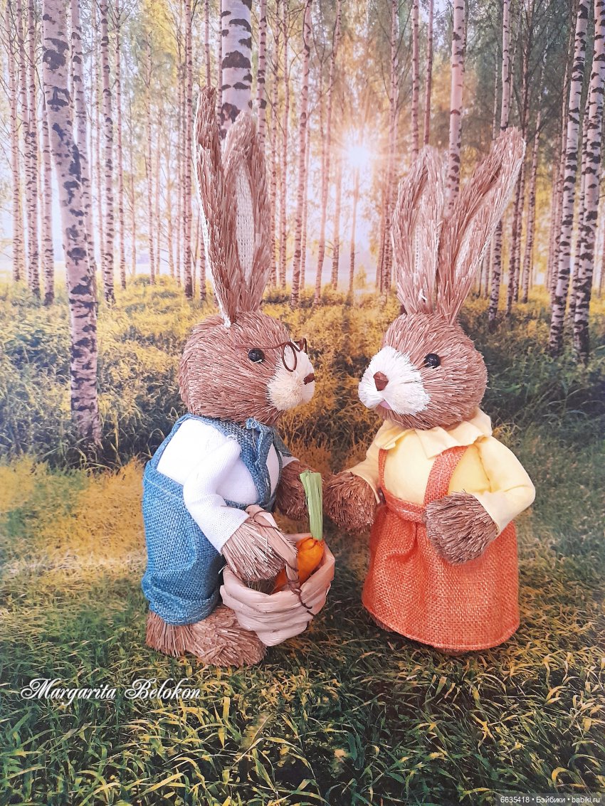 Соломенные зайцы — Игровые куклы разных производителей (Разное): редкие бренды (фото 4)