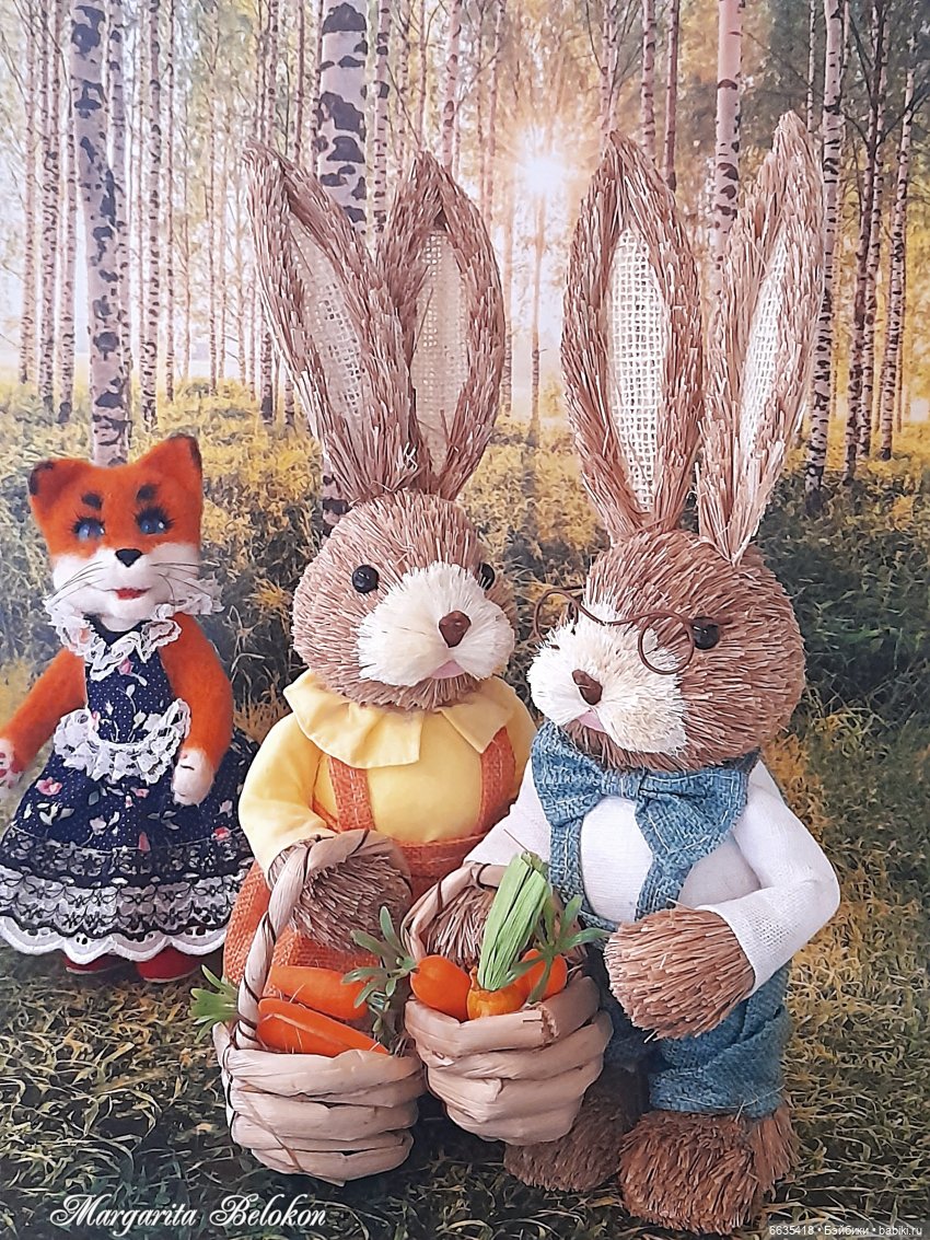 Соломенные зайцы — Игровые куклы разных производителей (Разное): редкие бренды (фото 10)