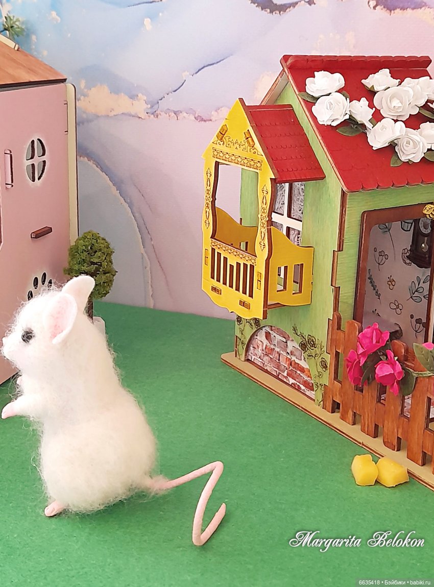 Как мышка подружилась с котом