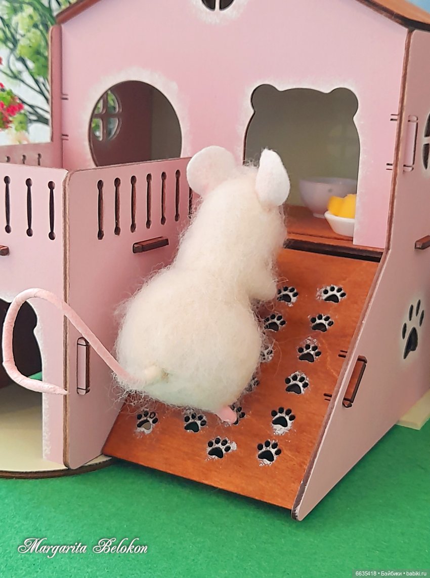 Как мышка подружилась с котом