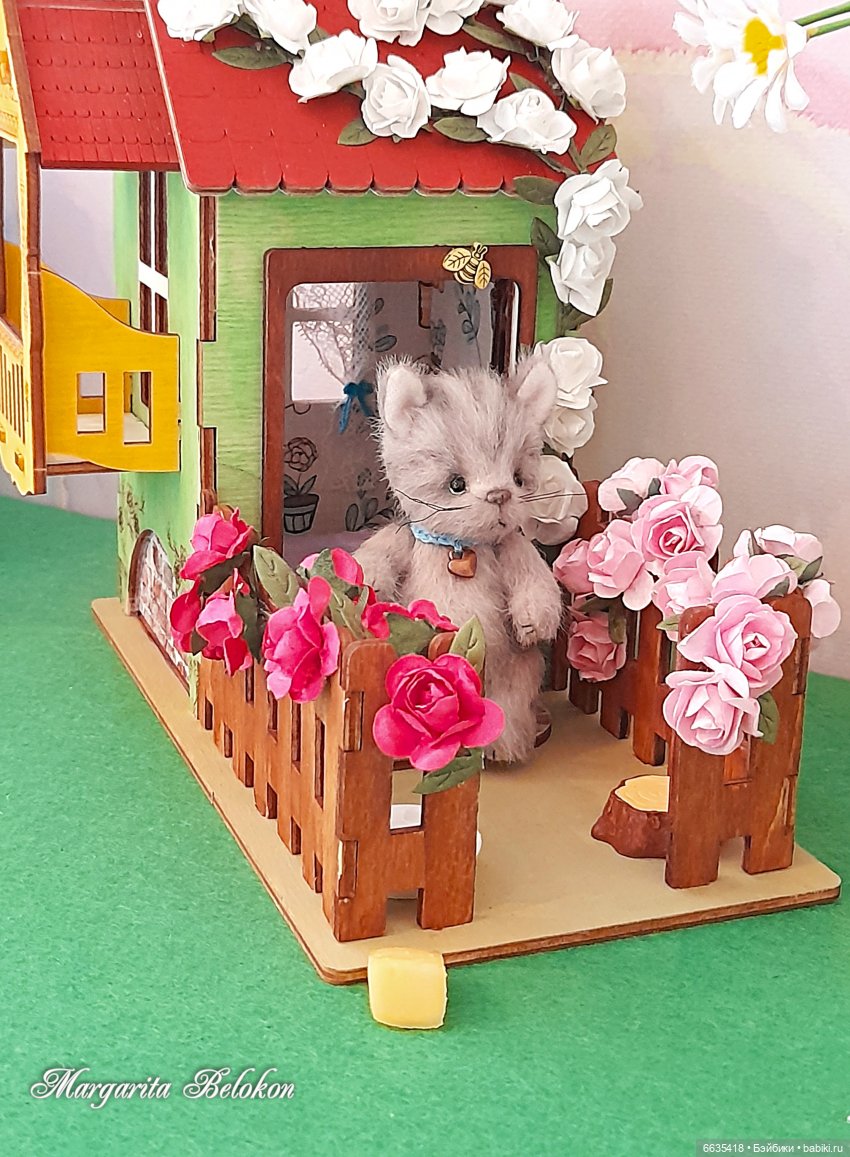 Как мышка подружилась с котом