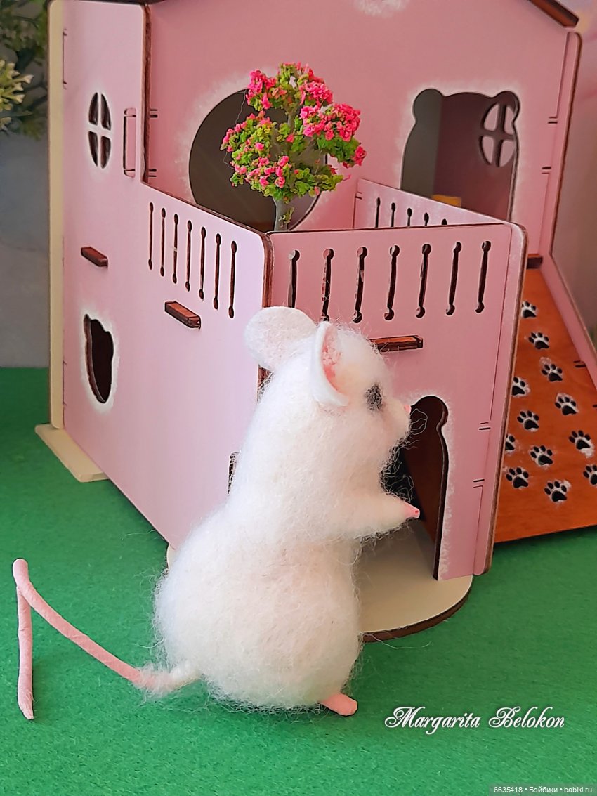 Как мышка подружилась с котом