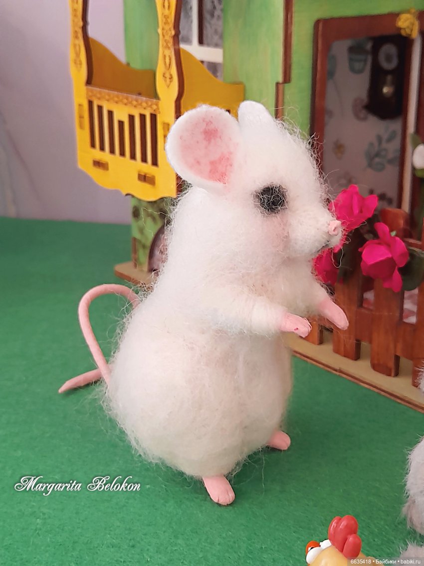 Как мышка подружилась с котом