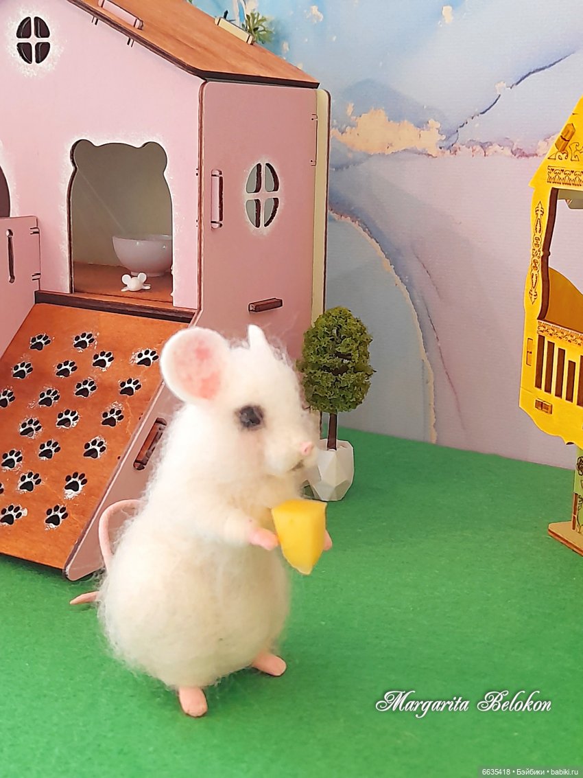 Как мышка подружилась с котом