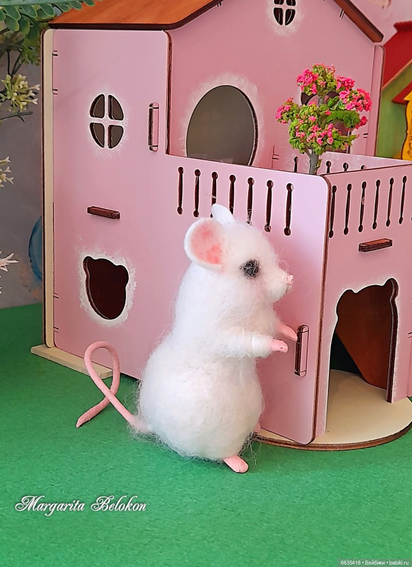 Как мышка подружилась с котом