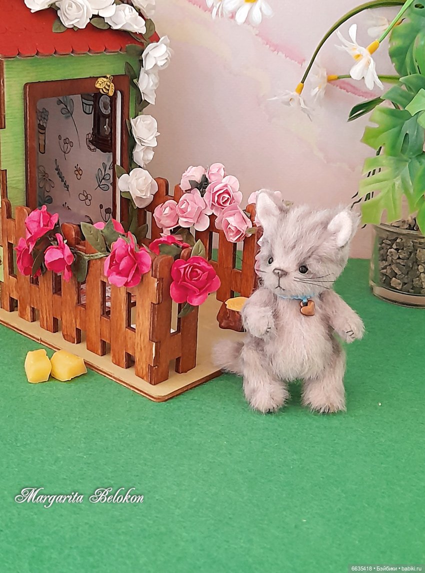 Как мышка подружилась с котом