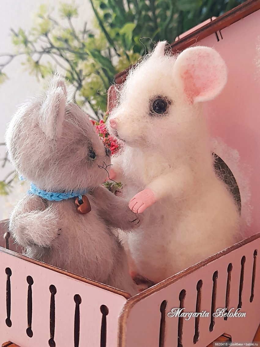 Как мышка подружилась с котом