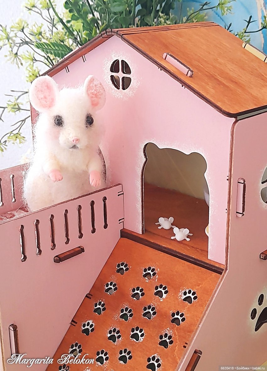 Как мышка подружилась с котом