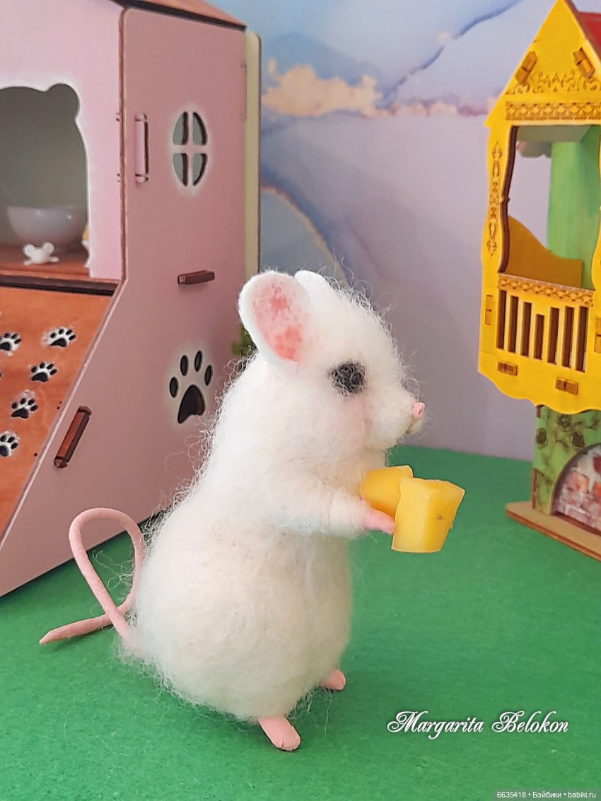 Как мышка подружилась с котом