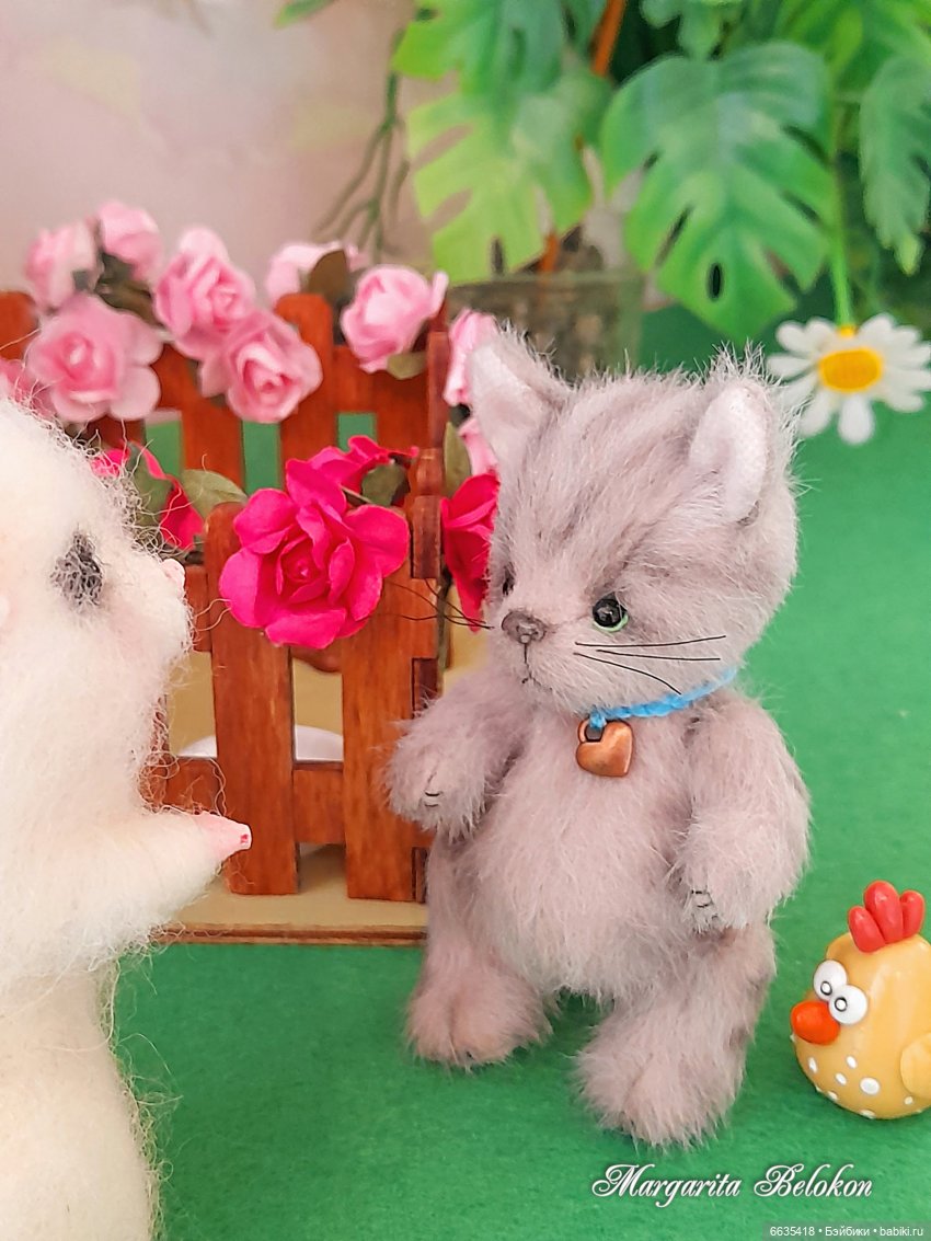 Как мышка подружилась с котом