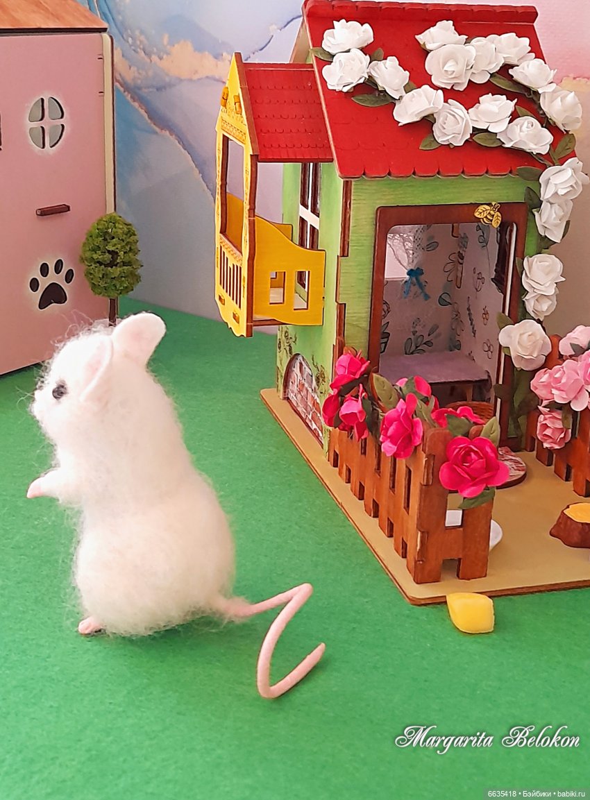 Как мышка подружилась с котом