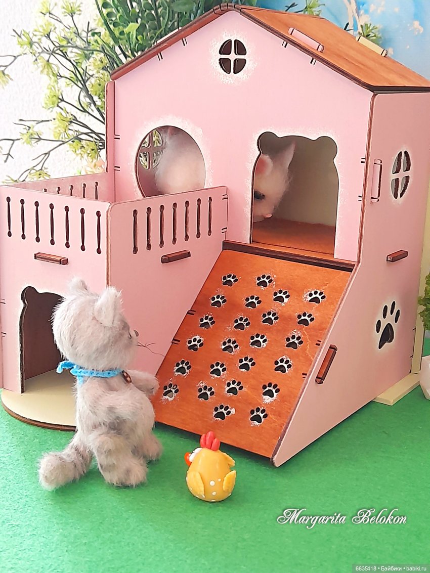 Как мышка подружилась с котом