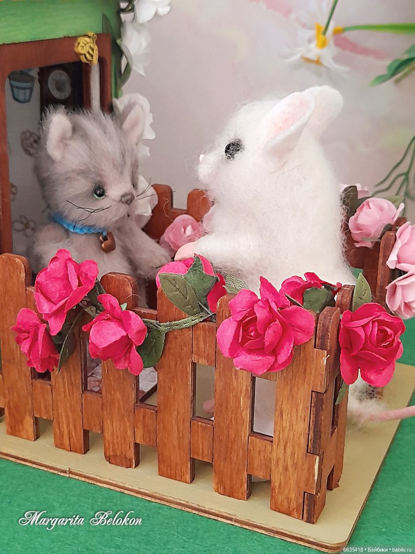 Как мышка подружилась с котом