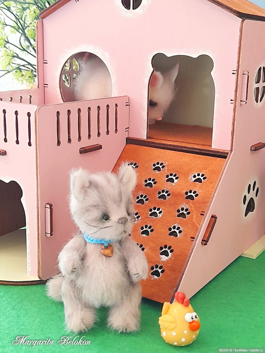 Как мышка подружилась с котом