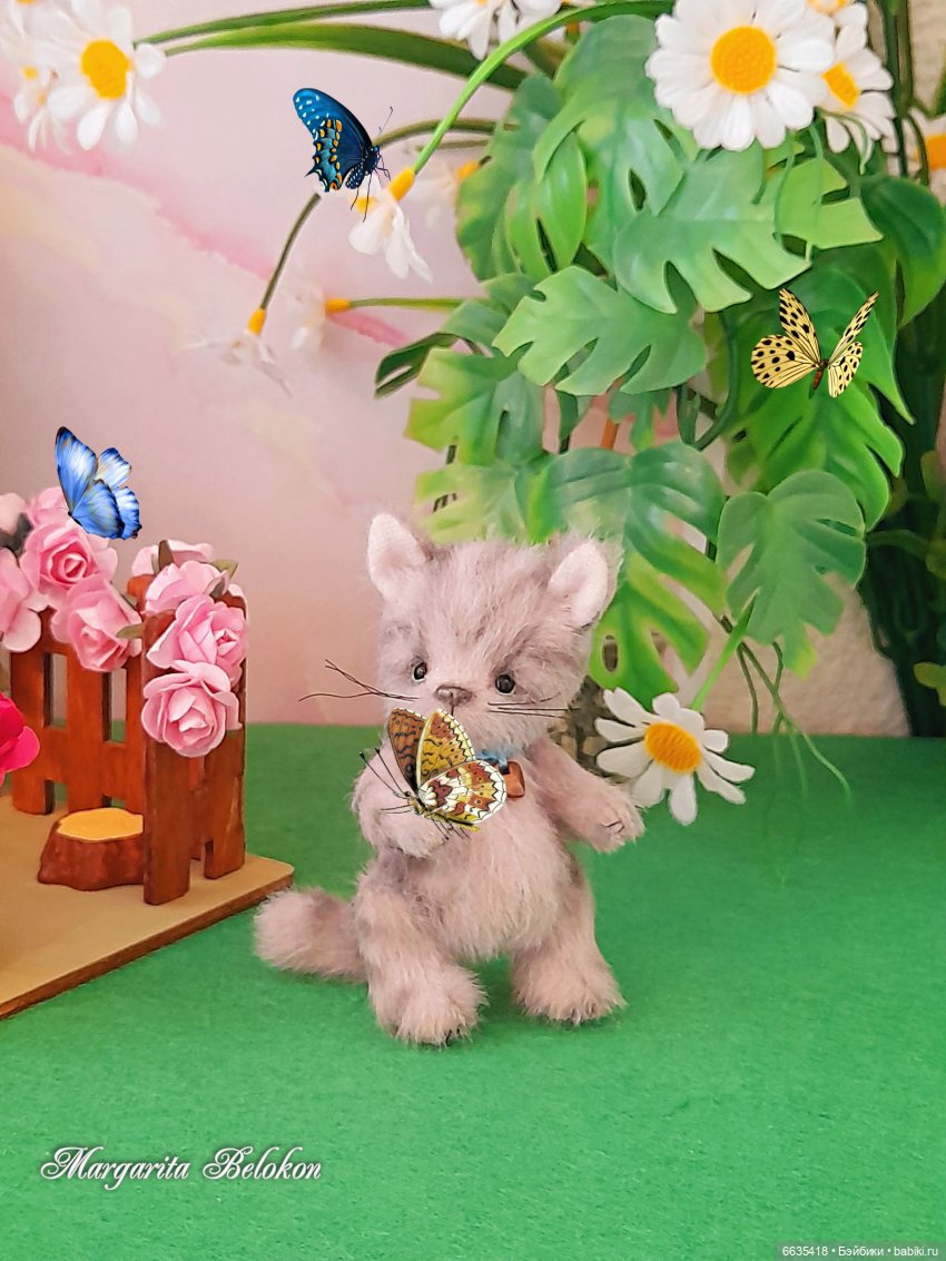 Как мышка подружилась с котом