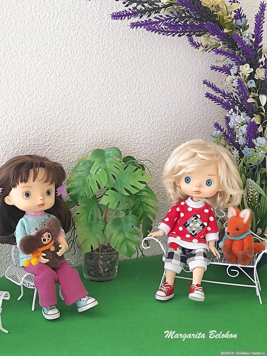 Разговор девочек с Майей — Куклы Xiaomi Monst (Сяоми) и Pipitom: шарнирные (фото 3)