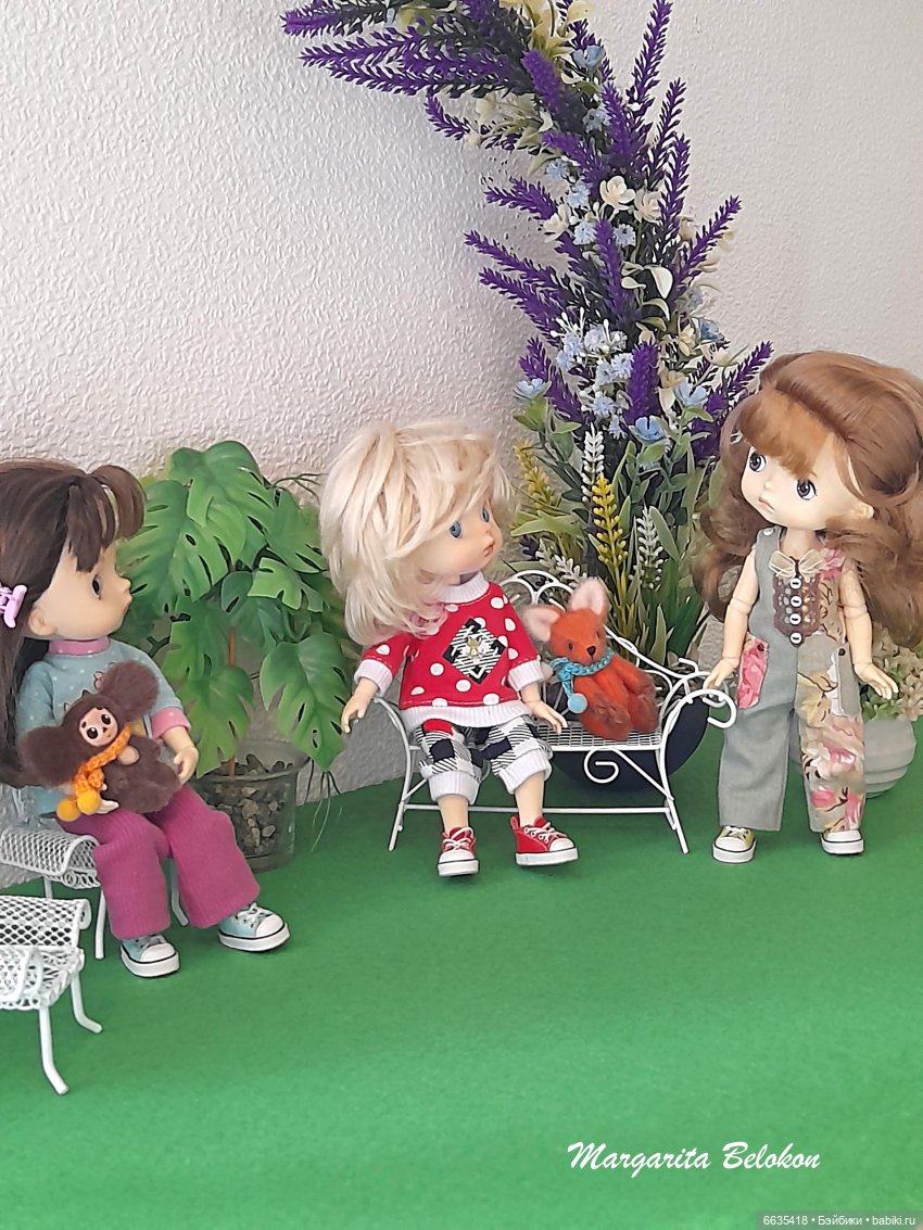 Разговор девочек с Майей — Куклы Xiaomi Monst (Сяоми) и Pipitom: шарнирные (фото 8)