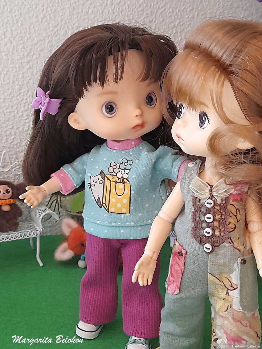 Разговор девочек с Майей — Куклы Xiaomi Monst (Сяоми) и Pipitom: шарнирные