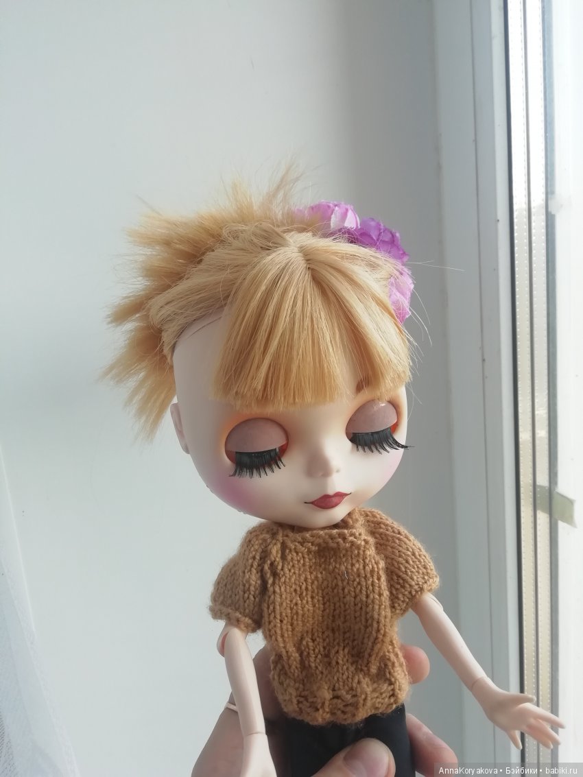Небольшой кастом Блайз — Разные шарнирные куклы (не БЖД): редкие (фото 3)