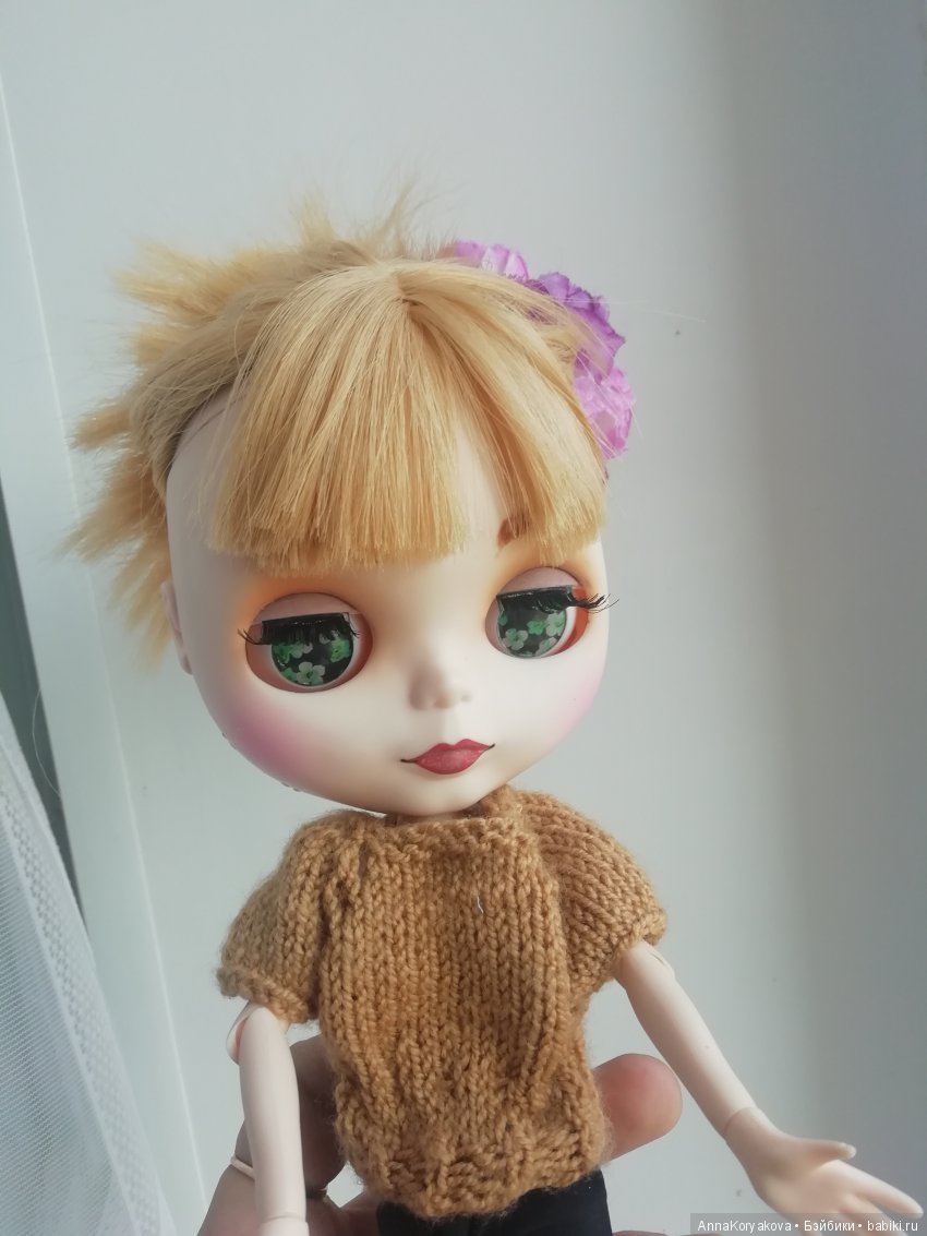 Небольшой кастом Блайз — Разные шарнирные куклы (не БЖД): редкие (фото 2)