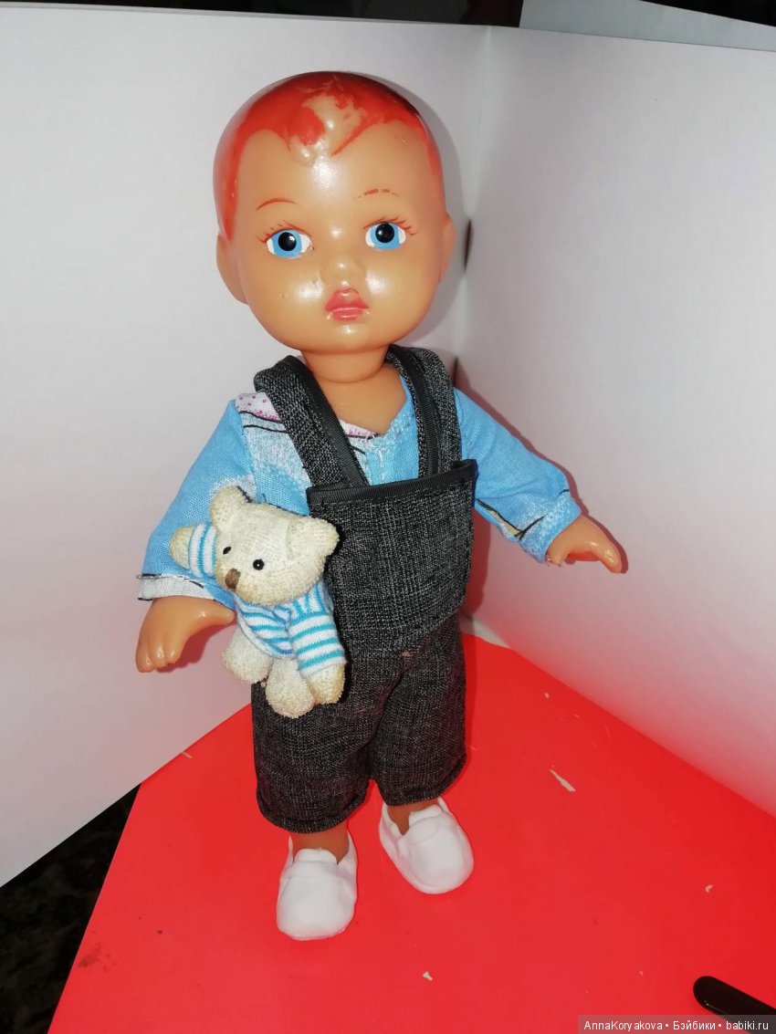 Ленинградский Алёшенька — Советские винтажные куклы (СССР): Ленигрушка (фото 2)