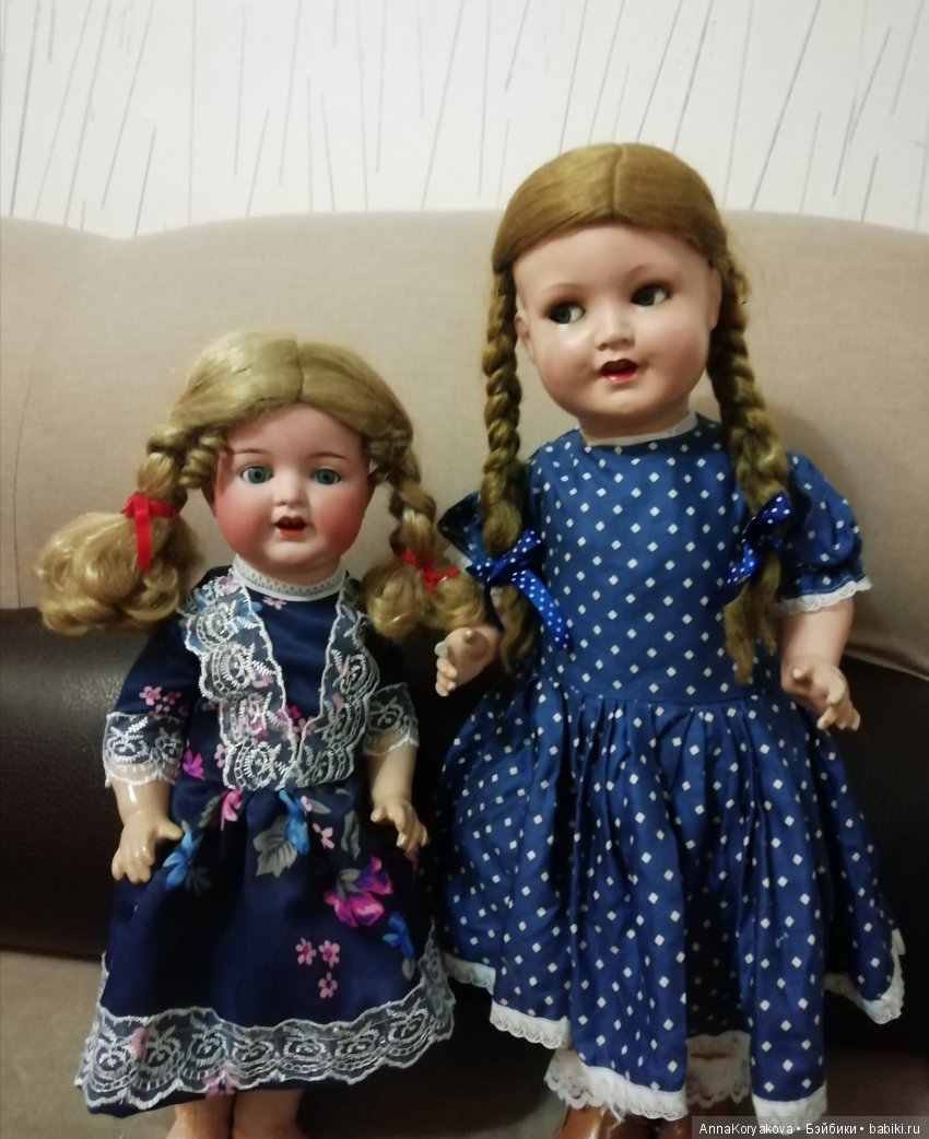 Крошка Armand Marseille — Антикварные куклы Armand Marseille (AM): молд 390 (фото 2)