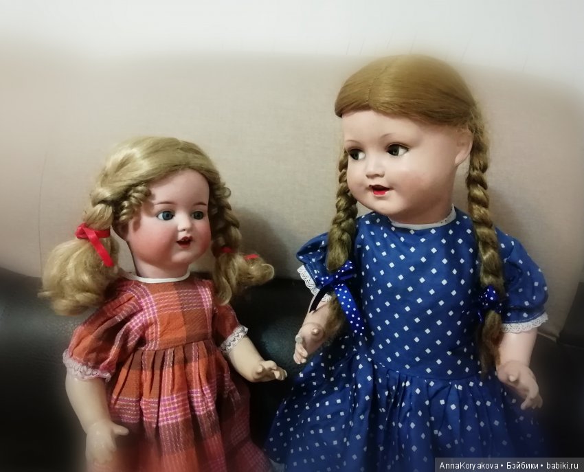 Крошка Armand Marseille — Антикварные куклы Armand Marseille (AM): молд 390 (фото 3)