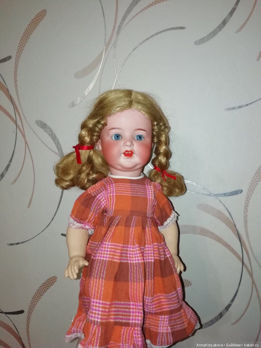 Крошка Armand Marseille — Антикварные куклы Armand Marseille (AM): молд 390