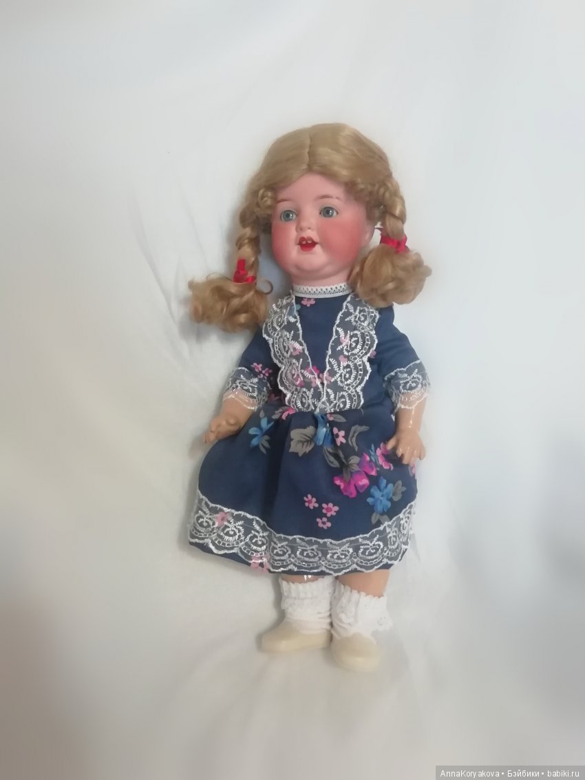 Марточка и Лидочка — Антикварные куклы Armand Marseille (AM): молд 390 (фото 3)