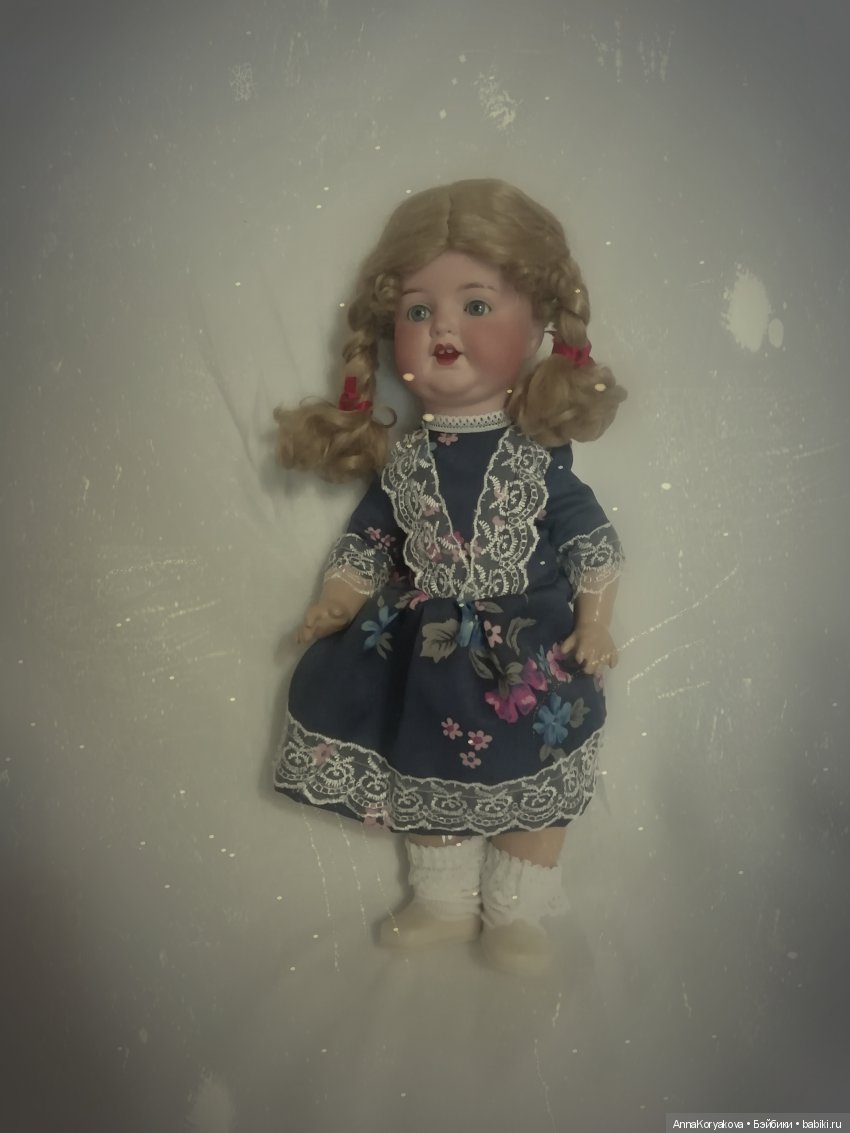 Хорошая девочка Лида — Антикварные куклы Armand Marseille (AM): молд 390 (фото 2)