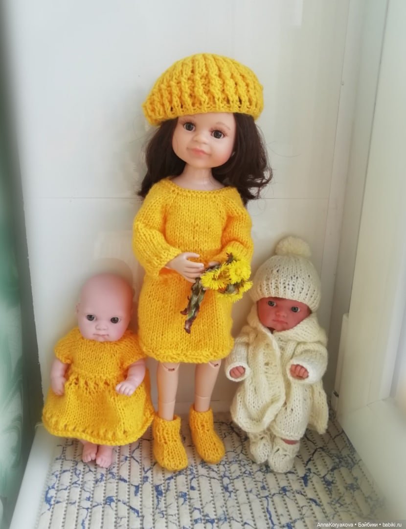 Весенние обновки — Испанские куклы (разное): Vestida de Azul