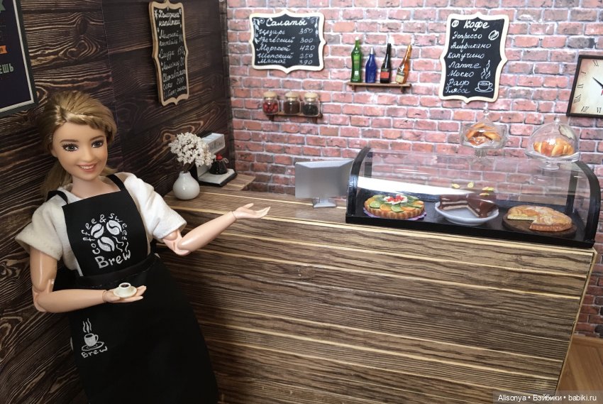 Студенческая кофейня — Зарисовки из кукольной жизни: фотоистории
