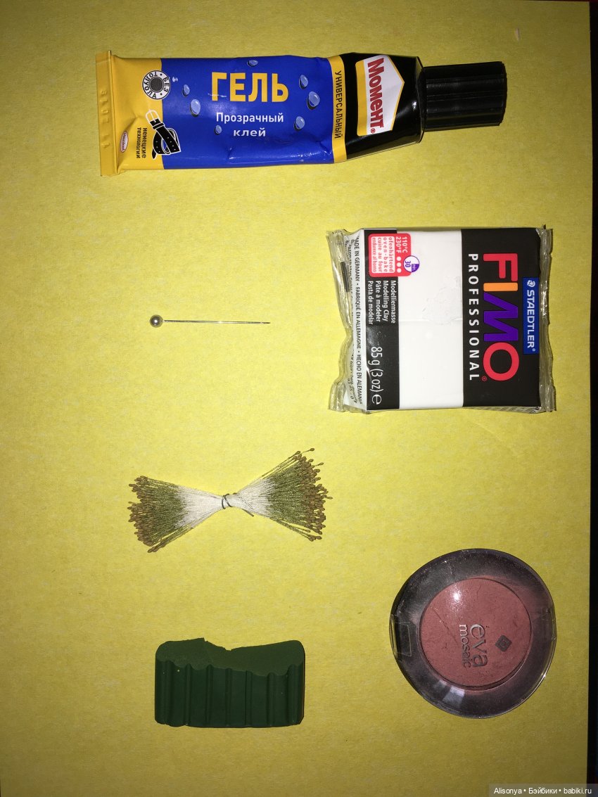 МК Ветка лилии из полимерной глины. Миссис Бэйбики 2020 (фото 2)