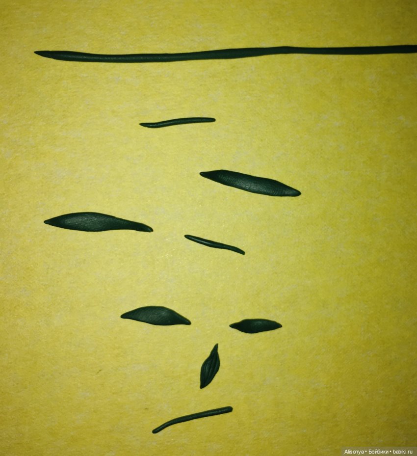 МК Ветка лилии из полимерной глины. Миссис Бэйбики 2020 (фото 5)