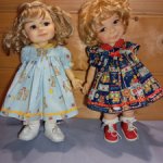 Платье и панталончики на куклу Meadow dolls, Got Little Kids, Вихтель, Бебифейс